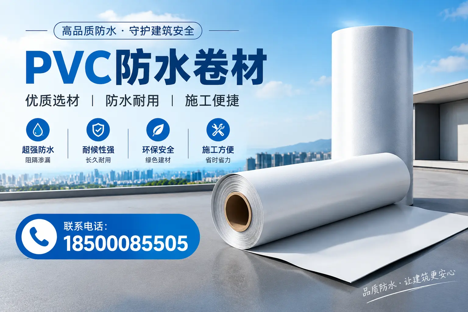如何评估PVC防水卷材的性价比?孝感消费者必读